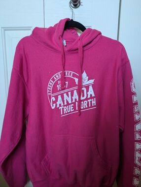 Canada True North Pink Hoodie
